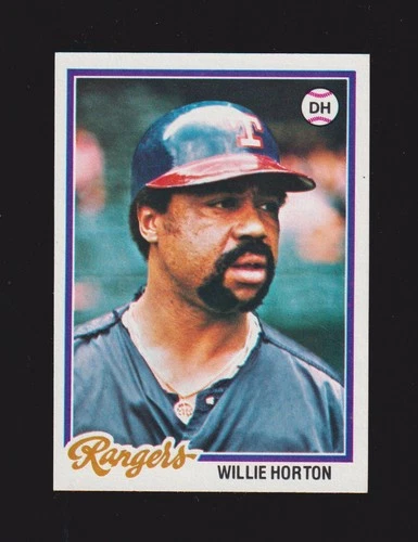 Willie Horton #290 1978 Topps card