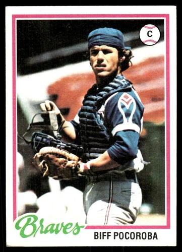Biff Pocoroba #296 1978 Topps card