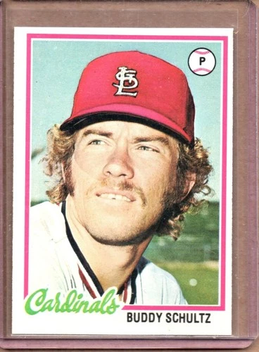 Buddy Schultz #301 1978 Topps card
