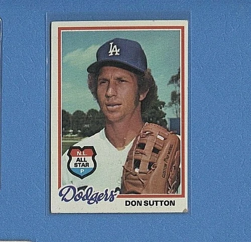 Don Sutton #310 1978 Topps card