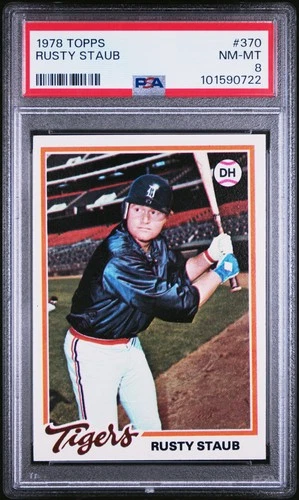 Rusty Staub #370 1978 Topps card
