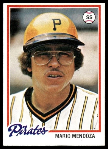 Mario Mendoza #383 1978 Topps card