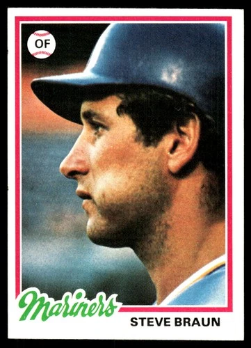 Steve Braun #422 1978 Topps card