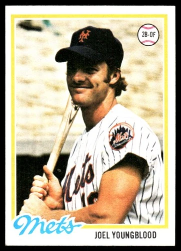 Joel Youngblood #428 1978 Topps card