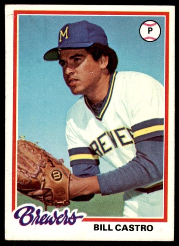 Bill Castro #448 1978 Topps card