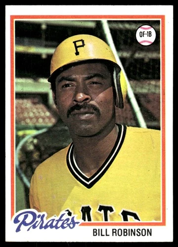 Bill Robinson #455 1978 Topps card