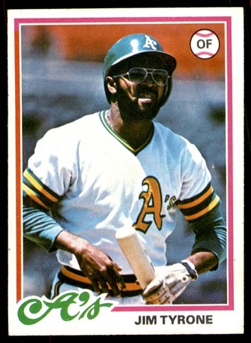 Jim Tyrone #487 1978 Topps card