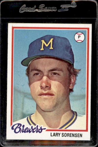 Lary Sorensen #569 1978 Topps card