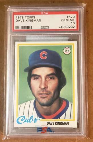 Dave Kingman #570 1978 Topps card
