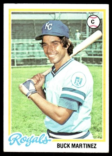 Buck Martinez #571 1978 Topps card