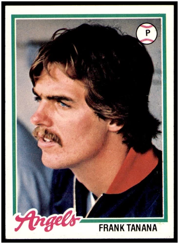 Frank Tanana #600 1978 Topps card