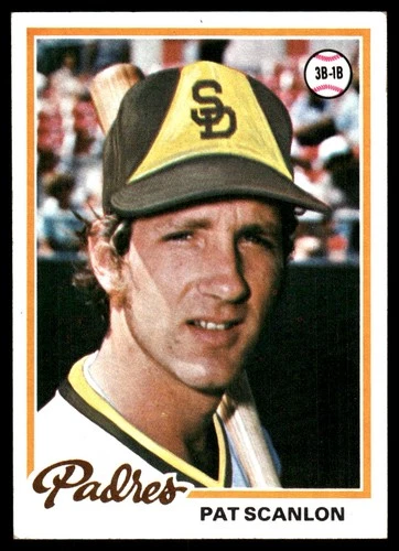 Pat Scanlon #611 1978 Topps card