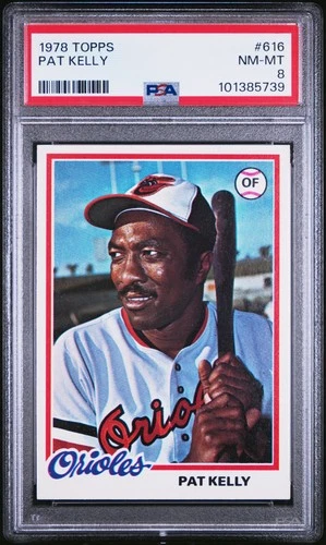 Pat Kelly #616 1978 Topps card