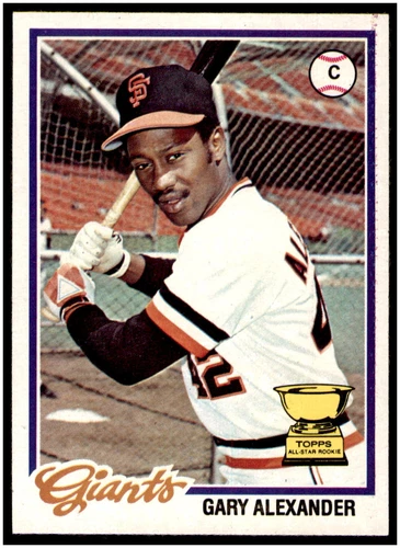 Gary Alexander #624 1978 Topps card