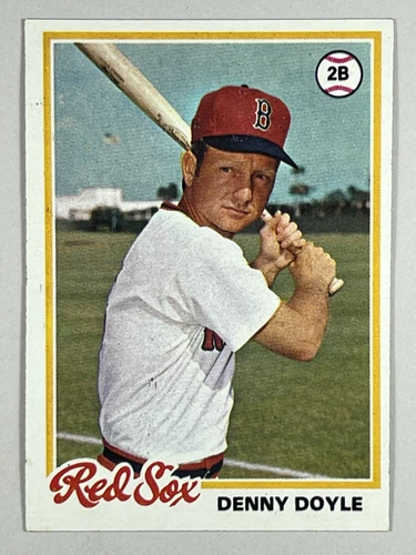 Denny Doyle #642 1978 Topps card