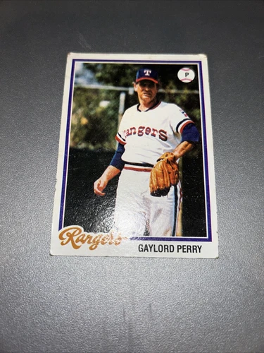Gaylord Perry #686 1978 Topps card