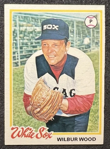 Wilbur Wood #726 1978 Topps card