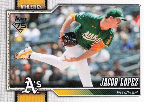 Jacob Lopez #76 2026 Topps card