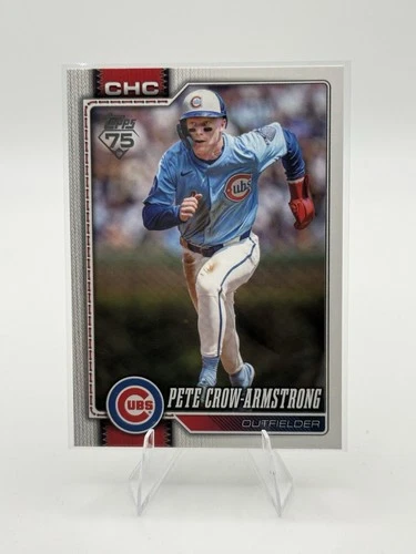 Pete Crow Armstrong #196 2026 Topps card