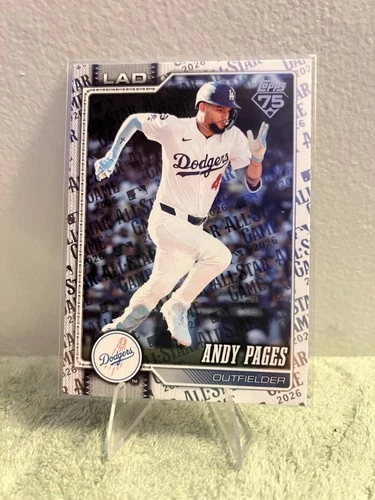 Andy Pages #414 2026 Topps card
