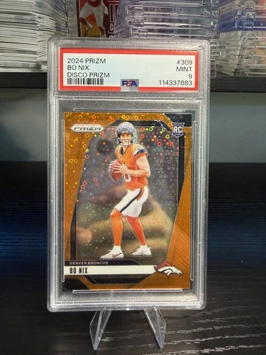 Bo Nix #309 2024 Panini Prizm card