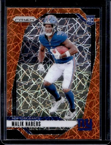 Malik Nabers #370 2024 Panini Prizm card