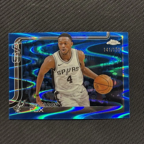 De'Aaron Fox #233 2025 Topps Chrome card