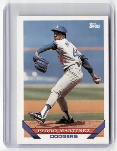 Pedro Martinez #557 1993 Topps card