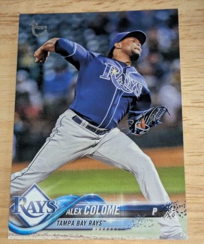 Alex Colome?PageIndex=5 #332 2018 Topps card