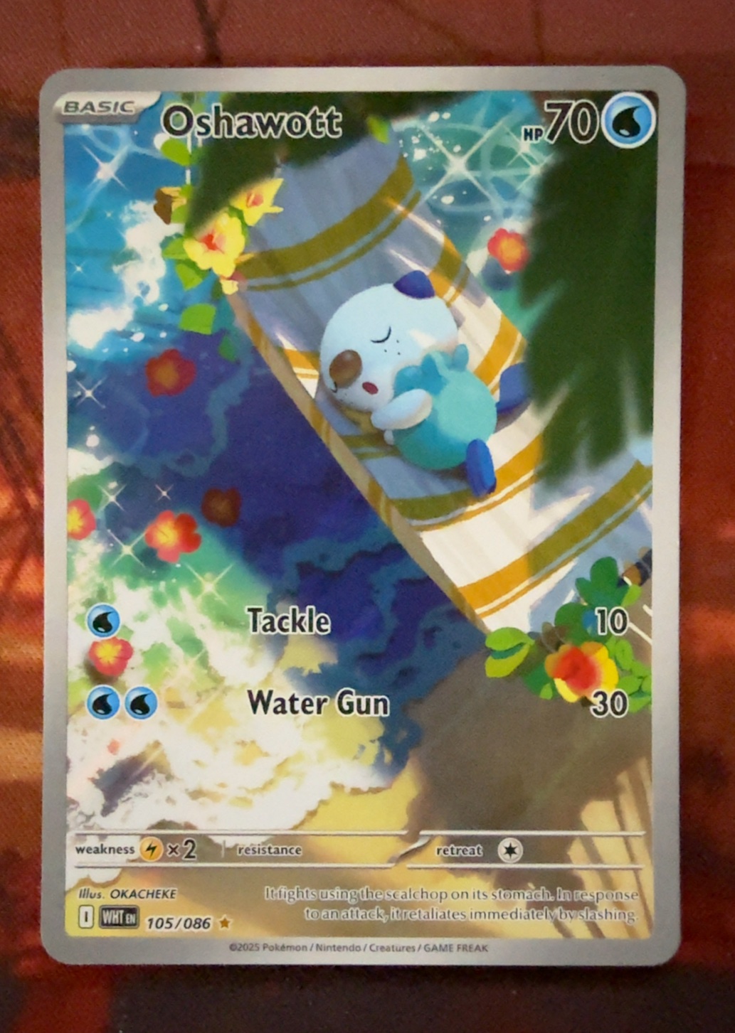 Oshawott 105/086 White Flare