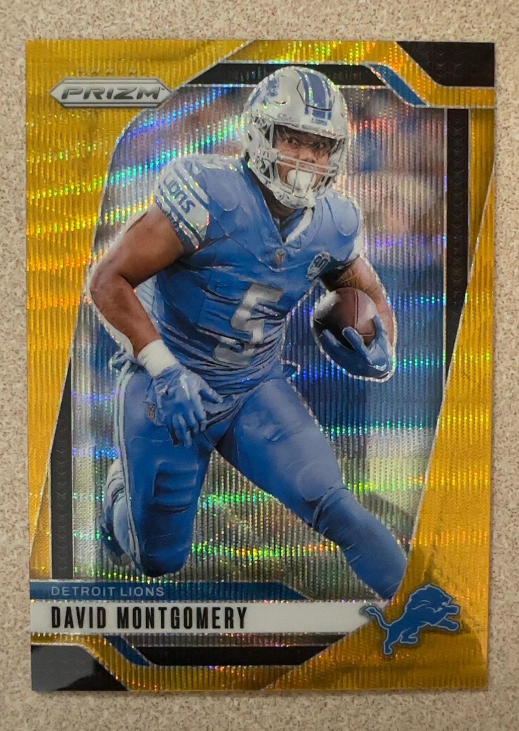 2024 Prizm David Montgomery Gold /10