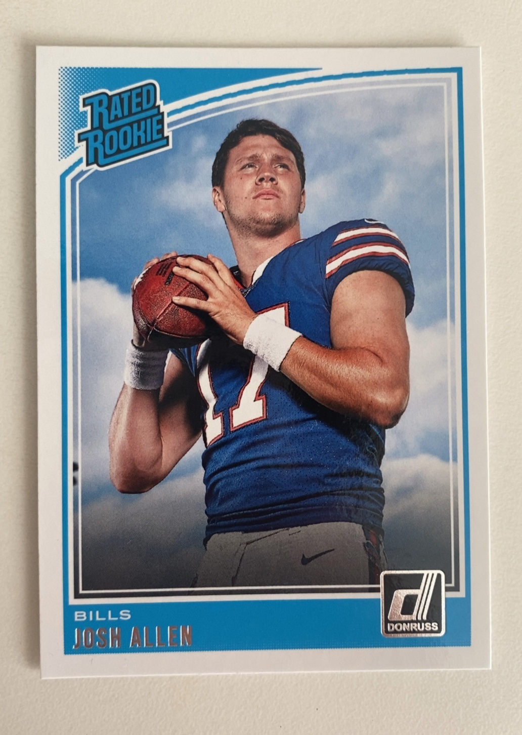 2018 Donruss Josh Allen Rated Rookie