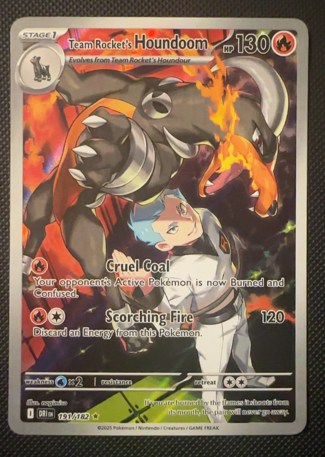 Team Rocket’s Houndoom IR 191/182
