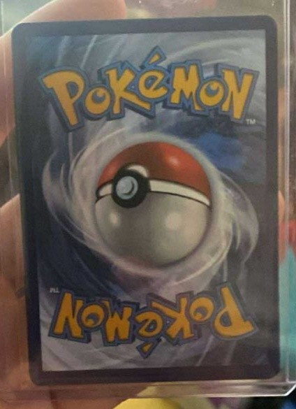Back of 2025 Seismitoad 105/086 Black Bolt Illustration Rare