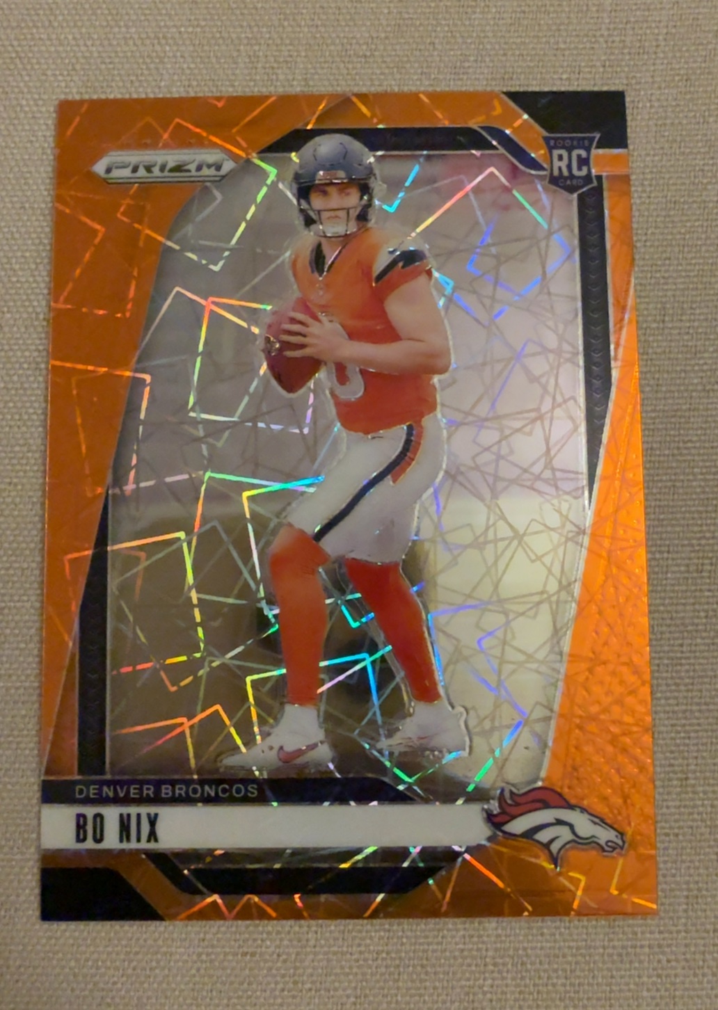 2024 Prizm Bo Nix Orange